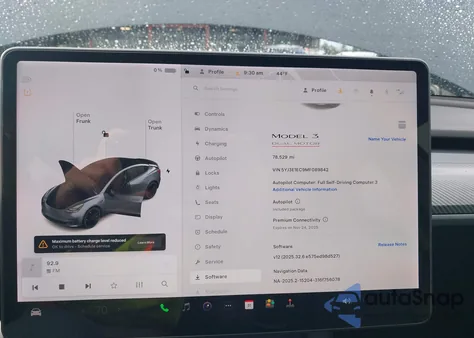 2021 Tesla Model 3 Performance Dual Motor All-Wheel Drive from USA, damaged, VIN 5YJ3E1EC9MF089842